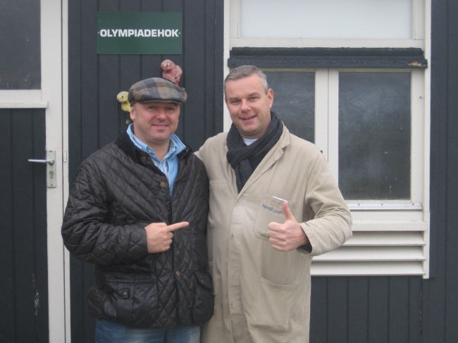 Mr. Florea, together with Henk Jurriens, the general manager of the Family Eijerkam