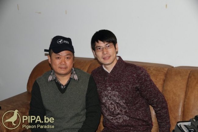 Hu Zhen Yu left, together with PIPA Distributor Green Xiang